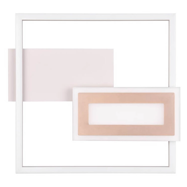 Metalowy plafon Spiro R67862176 RL Light LED 22W 3000K geometryczny szary