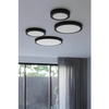 Plafoniera Onyx SL.1244 Sollux LED 23W 3000K natynkowa do salonu czarna