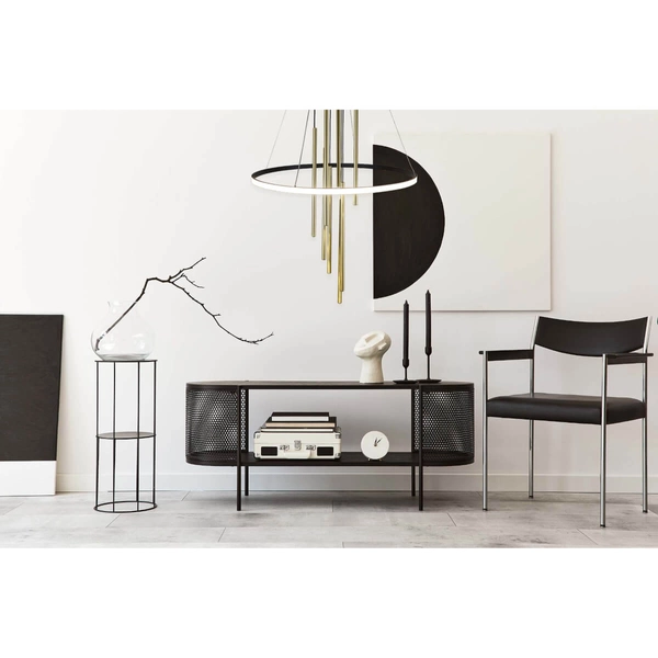 Nowoczesna lampa wisząca Luna 8978 Amplex do pokoju tuby mosiądz