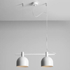Lampa wisząca BERYL 976H Aldex metalowy zwis biały