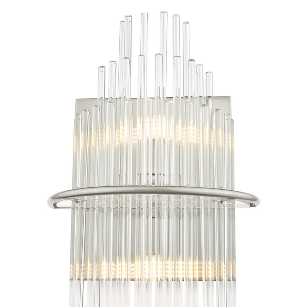 Lampa ścienna salonowa Lukas LUK0950 Dar Lighting glamour chrom