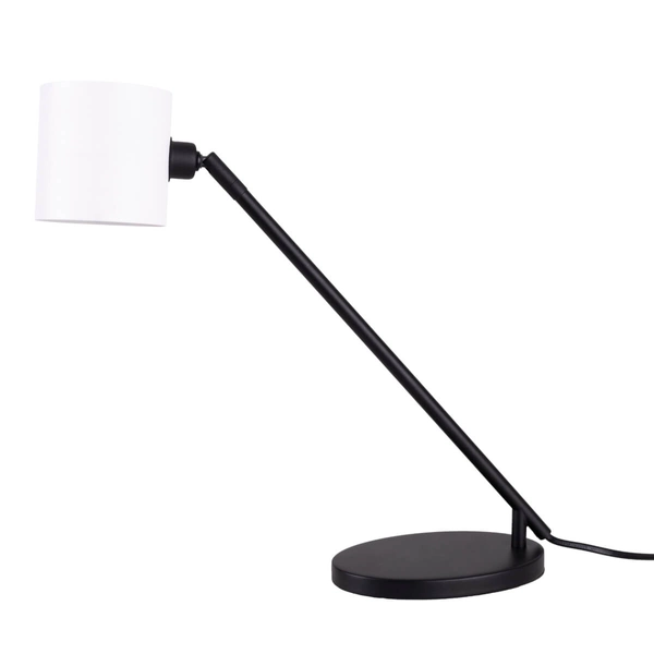 Biurkowa lampka do czytania Laxer T0052 Maxlight regulowana biała czarna