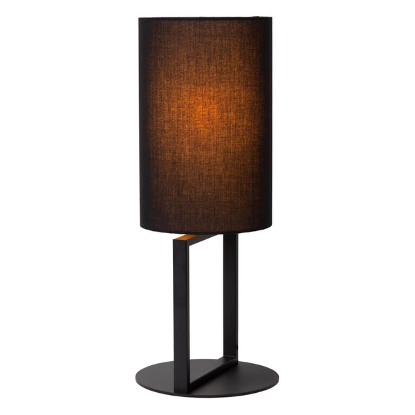 Stołowa lampa z abażurem Herman 30562/81/30 tuba czarny
