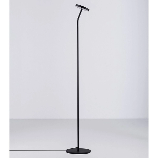 Podłogowa lampa PASORAPA LE44681 LED 9W 3000K talerz czarna