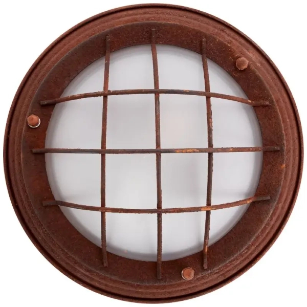 Lampa sufitowa retro Typhoon 94491/60 metalowa do pokoju rdzawa