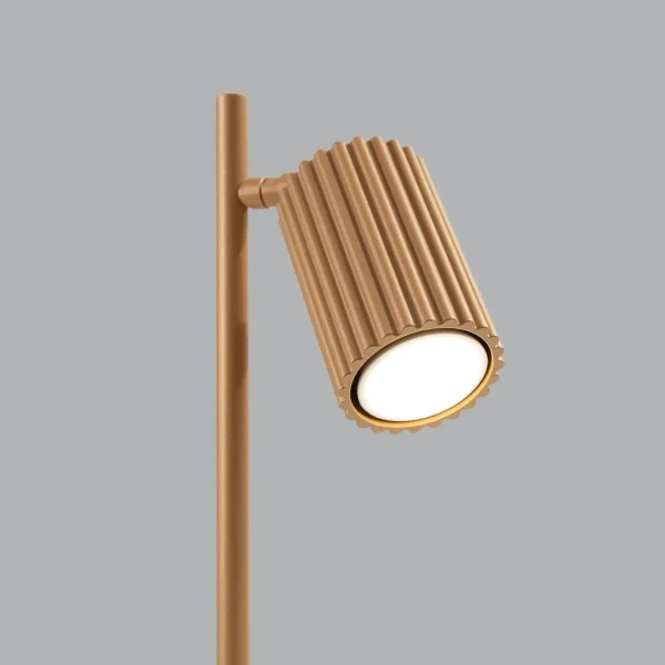 Stolikowa lampa regulowana KARBON SL.1567 z wtyczką tuba złota