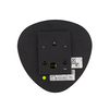 Czarna lampa sufitowa Organic 8303 minimalistyczna do sypialni