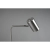 Metalowa lampa MARLEY 512400107 nikiel tuba z włącznikiem 1xGU10