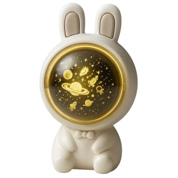 Dziecięca lampa stołowa Kosmonauta ML2262 LED 4W CCT królik biały