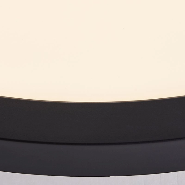 Ściemniany plafon Jamil HK19489S76 LED 30W 3000-6500K czarny