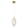 Kuchenna lampa wisząca Corado PND-81438-1B-GD LED 10W 3000K nad wyspę złota