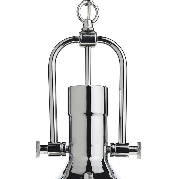 Kuchenna lampa wisząca Nolan NOL0108 Dar Lighting klosz szklany chrom