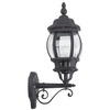 Prowansalska lampa elewacyjna Istria 48681/06 IP23 czarna