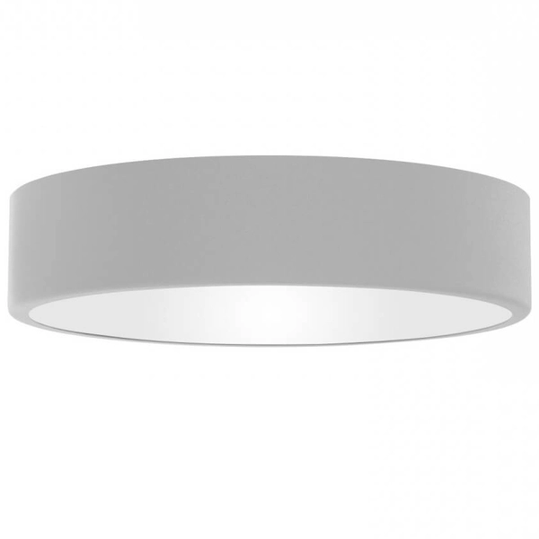 Sypialniana lampa sufitowa z czujnikiem 137623620880 szary plafon okrągły