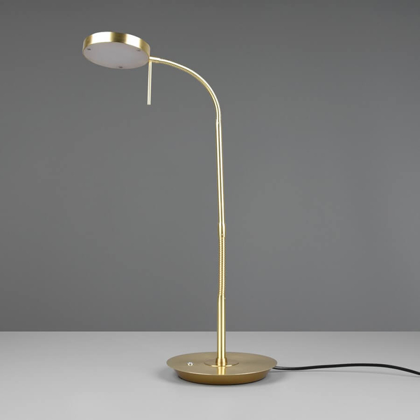 Biurkowa lampka z regulacją NEMIO DL108523310 LED 12W 2300-4000K złoty