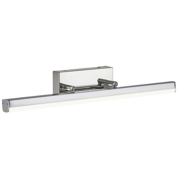Regulowana LAMPA ścienna SILAS 5719 Rabalux kinkiet OPRAWA prostokątna LED 12W 4000K łazienkowa listwa IP44 chrom