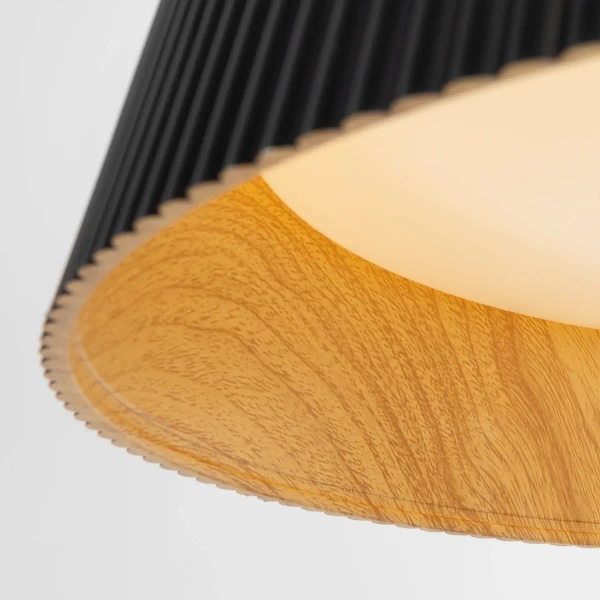 Lampa wisząca FABIO P0672 czarna LED 12W 3000K nad stół