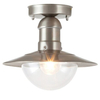 Zewnętrzna LAMPA sufitowa OSLO 8763 Rabalux industrialna OPRAWA do ogrodu outdoor IP44 stal nierdzewna
