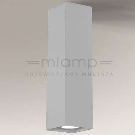 Spot LAMPA sufitowa KOBE 1173 Shilo prostokątna OPRAWA metalowa downlight czarny