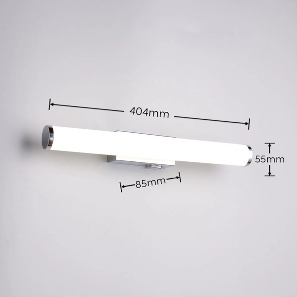 Ścienna lampa do salonu Mattimo 283274106 LED 4W 4000K IP44 chrom biały