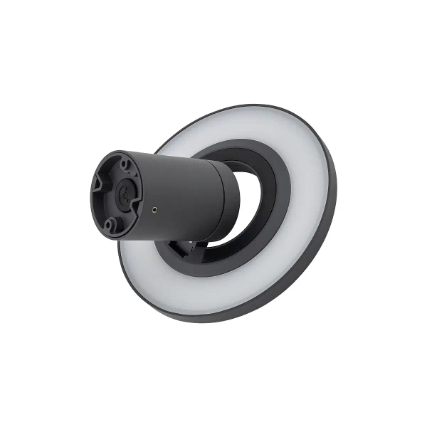 Grafitowy kinkiet zewnętrzny AXION 11937 1xLED 8W 3000K IP65
