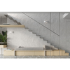 Półokrągła lampa ścienna SL.0834 ceramiczny kinkiet biały
