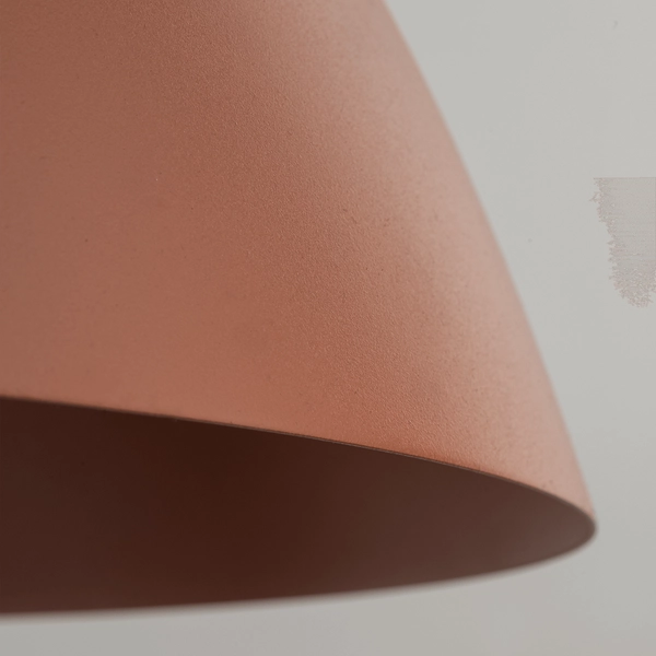 Zwisająca lampa nad stół Faro 10260 do salonu kopuła ceglana