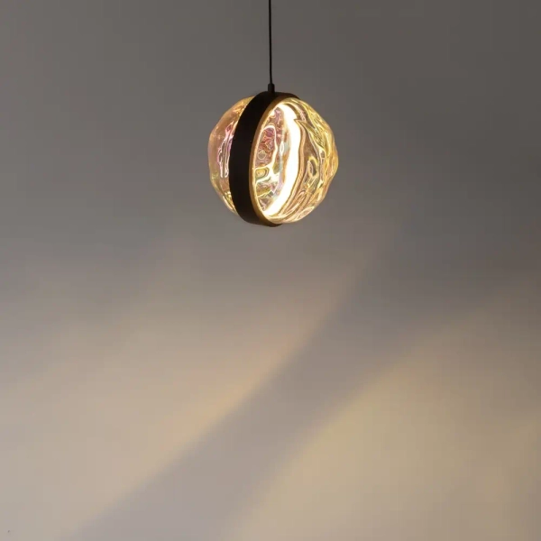 Okrągła wisząca lampa Misterio MOD379PL-L6B2.7K LED 6W 2700K czarna