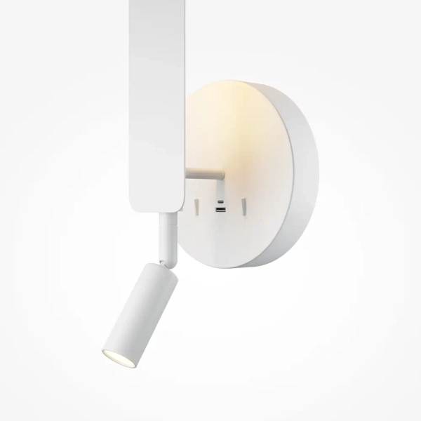 Podłużna lampa ścienna Combo MOD214WL-L8W3K1 LED 10W 3000-6000K biała