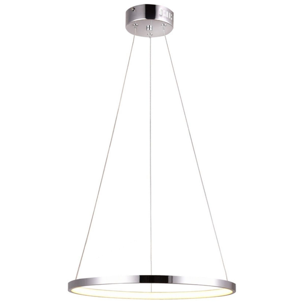 Lampa wisząca Lune 31-64646 Candellux LED 25W 4000K pierścień chrom