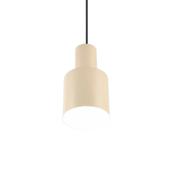 Beżowa lampa Agudo 319400144 tuba sufitowa z regulacją 1x10W E27