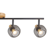 Reflektorowa lampa natynkowa Grendel 3130 czarne kule metalowe biurowe