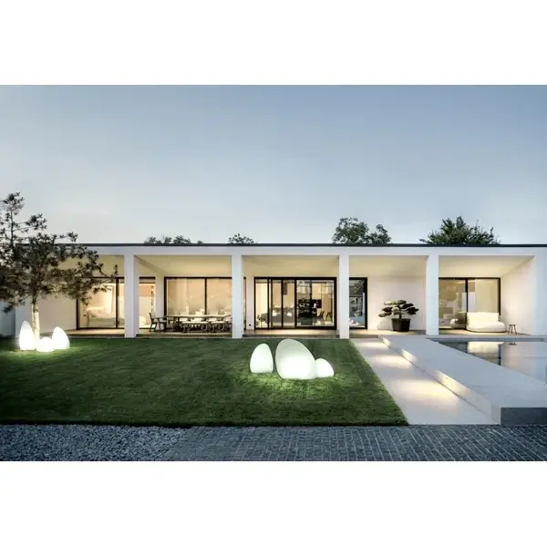 Zewnętrzna lampa dekoracyjna Stone 10580 kamień biały