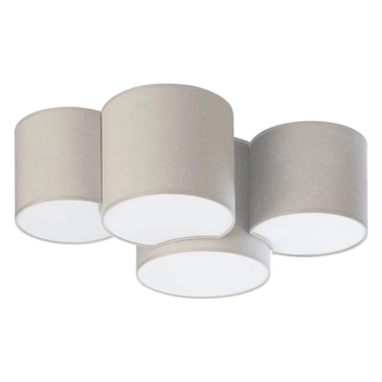 Ekologiczna lampa sufitowa Mona 6592 TK Lighting tuby do salonu szare