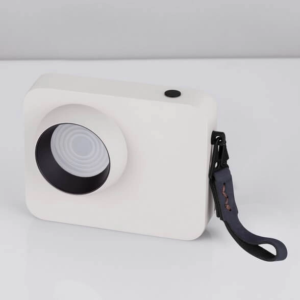 Lampka nocna PARINAS LE44507 LED 3W 3000K metalowa biała czarna