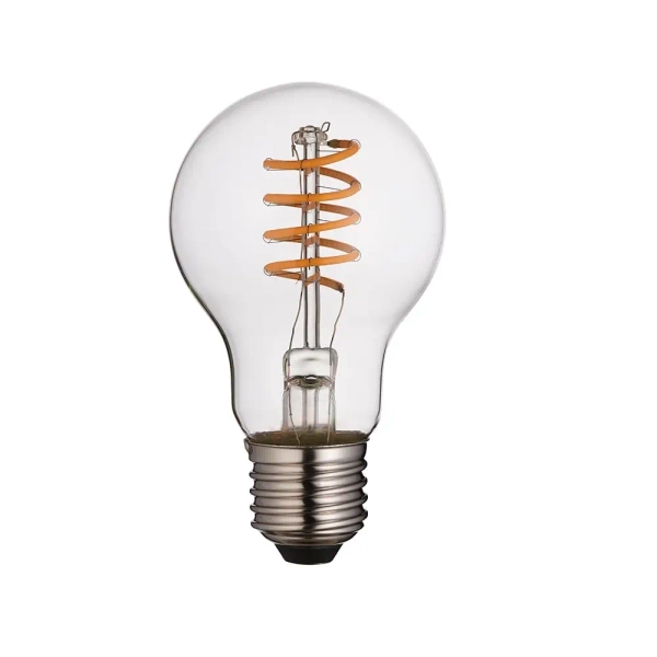Żarówka bańka filament Spiral 107773 LED 4W 2200K przezroczysta