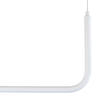 Wisząca lampa nad wyspę Minima MP0095-L120_WH LED 20W 3000K listwa metal biały
