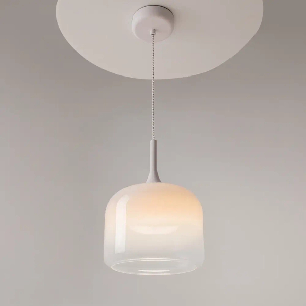 Wisząca szklana lampa nad wyspę Spirito MOD286PL-L18W3K LED 12W 3000K biała