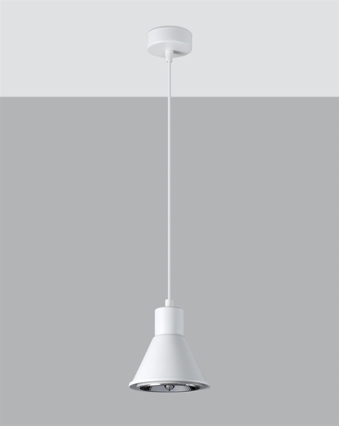 Wisząca lampa nad stół Tazila SL.0987 Sollux regulacja długości biała