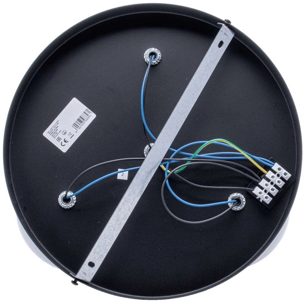 Plafon LAMPA sufitowa SFERA MLP8858 Milagro kulista OPRAWA metalowa kule balls czarne białe