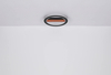 Lampa sufitowa okrągła Mattia 67268-30 LED 30W 3000K czarna drewno