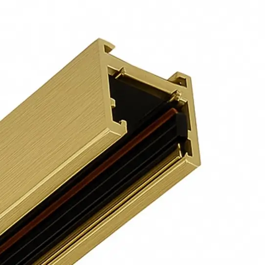 Metalowa szyna magnetyczna SIGMA TRACK AZ7058 2M złoty