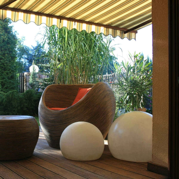 Ogrodowa lampka stojąca Gaja LP-JH-1095-350 Light Prestige IP55 biały