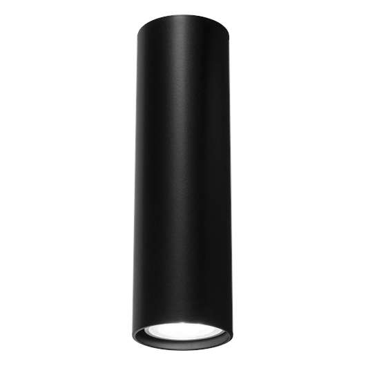 Kinkiet LAMPA ścienna NODA 4438 Shilo metalowa OPRAWA tuba przyścienna czarna