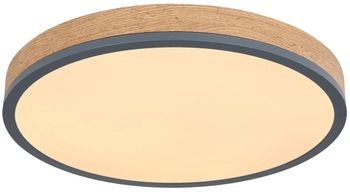 Okrągły plafon Doro 416080WD2R drewniany LED 24W 3000K loft