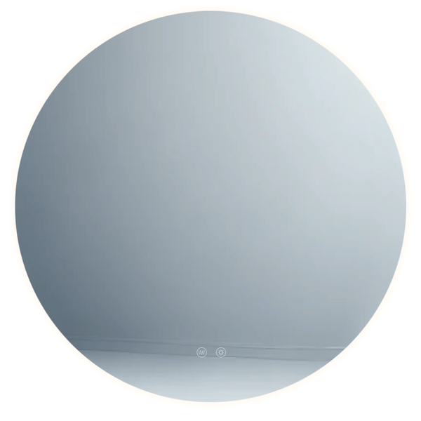 Okrągłe lustro do łazienki MIRROR W0387 LED 22W 3000-5000K IP44 ściemnialne