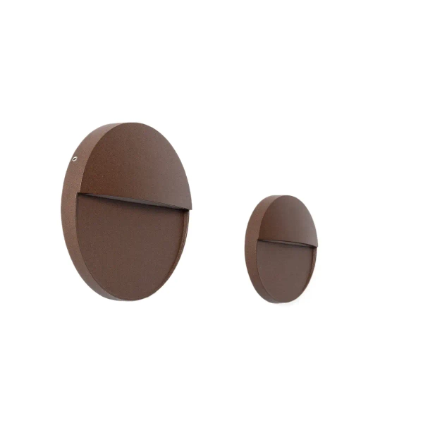 Zewnętrzna ścienna lampa Lunaria ABR-LZKO-BR LED 6W 2200-4000K IP54 brązowa