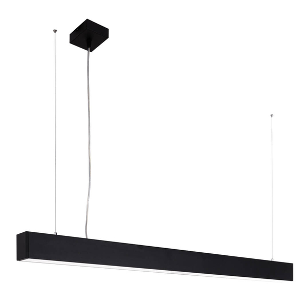 Wisząca oprawa liniowa Traversi PRD-5470-170-BK-830-PN Italux LED 53W 3000K czarna