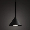 Wisząca lampa trójkątna CONO 10304 do salonu czarny