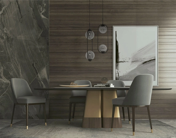 Lampa jadalniana wisząca Davos K-5111 Kaja ball grafitowa czarna